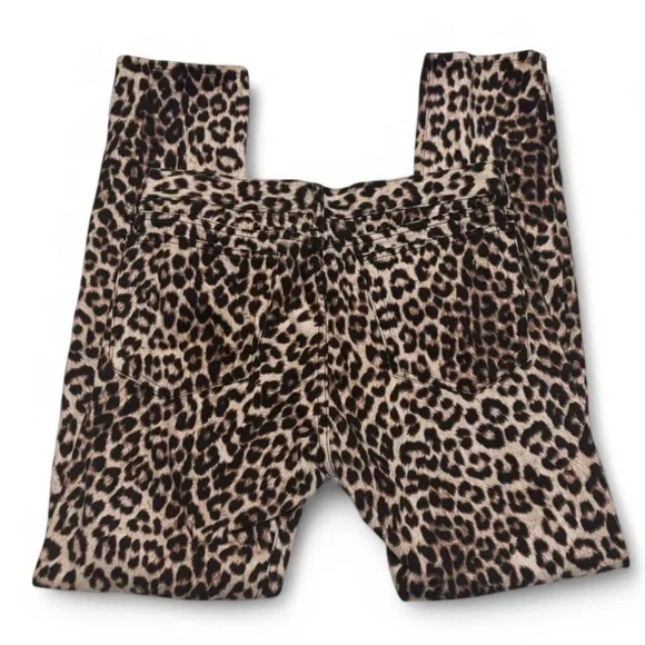 rag & bone Women's 27 Boyfriend Jean Straight Leg Leopard Print Mid Rise - Picture 2 of 8